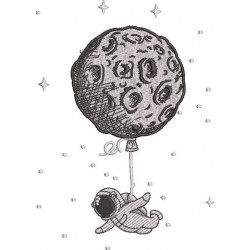 Astronaut With Parachute
