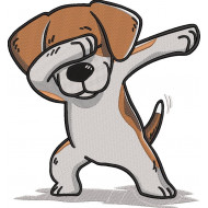 Dabbing Dog