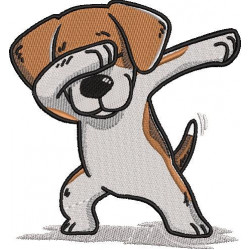 Dabbing Dog