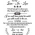 To My Son In Law