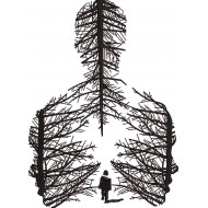 Tree Man Silhouette