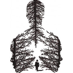 Tree Man Silhouette