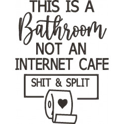 Funny Bathroom Quote