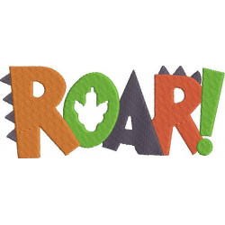 Dinosaur Roar Art