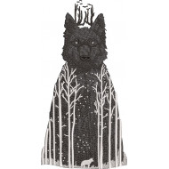 Fox Art Embroidery Pattern