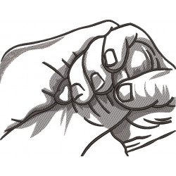 Son Holding Mum Hand