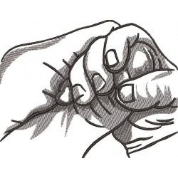 Son Holding Mum Hand