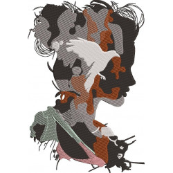 Artistic Bird Girl