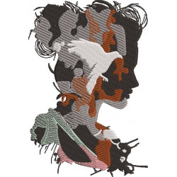 Artistic Bird Girl
