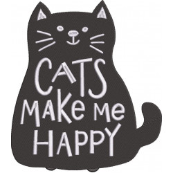 Cats Make Me Happy