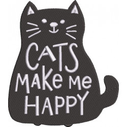 Cats Make Me Happy