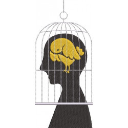 Bird Caged Mind Art