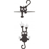Two Cute Black Cats