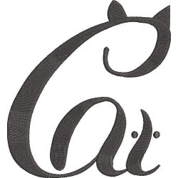 Cat Calligraphy