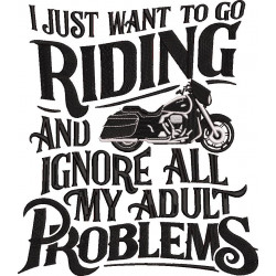 Go Riding Funny Quote