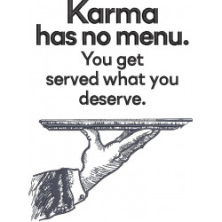 Karma Has No Menu
