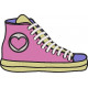 High Top Shoe High Top Shoe