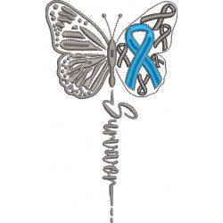 Cancer Survivor Ribbon