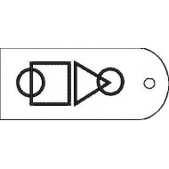 Deadly Game Signs Key Fob