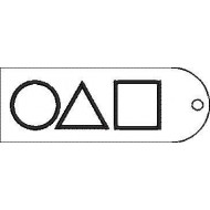 Deadly Game Symbols Key Fob