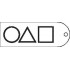 Deadly Game Symbols Key Fob