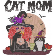 Witch Cat Mom 