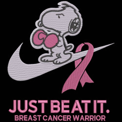 Just Beat It Breast Cancer Warrior