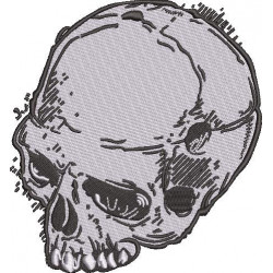 Skull For Halloween