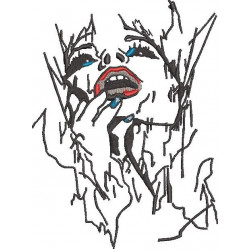 Artistic Girl Face