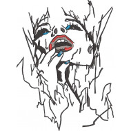 Artistic Girl Face