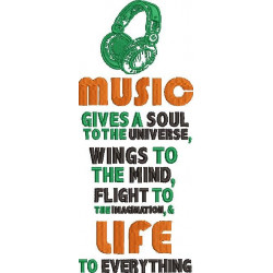 Music Gives A Soul To The Universe Quote