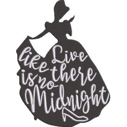 Live Like There Is No Midnight Princess Quote
