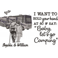 Baby Lets Go Camping Quote