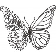 Floral Butterfly