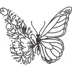 Floral Butterfly