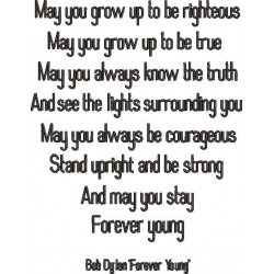 May You Grow Up To Be Righteous
