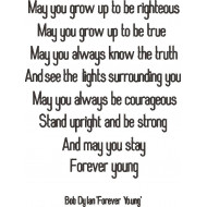 May You Grow Up To Be Righteous