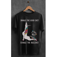 Exhale Bullshit Unicorn Quote