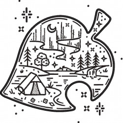 Scenery In A Leaf