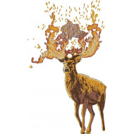 Fire Reindeer