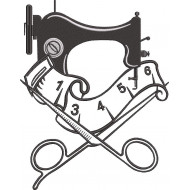 Sewing Machine And Scissor