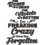 The Roses Are Dead Funny Poem