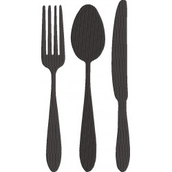 Cutlery Set Silhouette