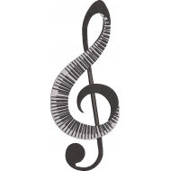 Music Symbol Embroidery Design