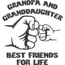 Grandpa And Grand Daughter Best Friends