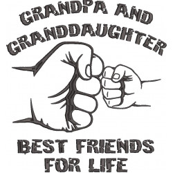 Grandpa And Grand Daughter Best Friends