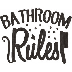 Bathroom Rules