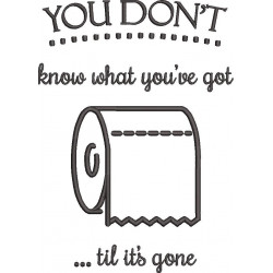 Don't Know What You've