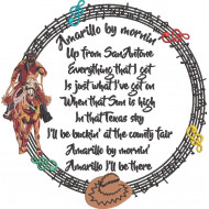 Amarillo By Mornin' Music Lyrics