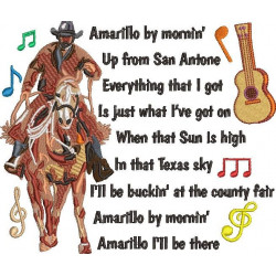 Amarillo By Mornin' Lyrics